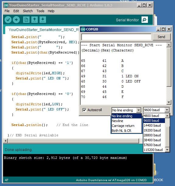 Arduino Micro Serial.print string not returning a string Stack Overflow