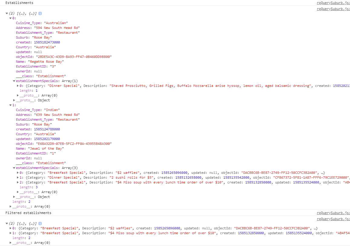 javascript How to filter an array by properties inside an array of