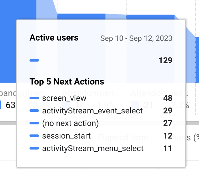 How to filter the automatic events from Firebase Analytics when