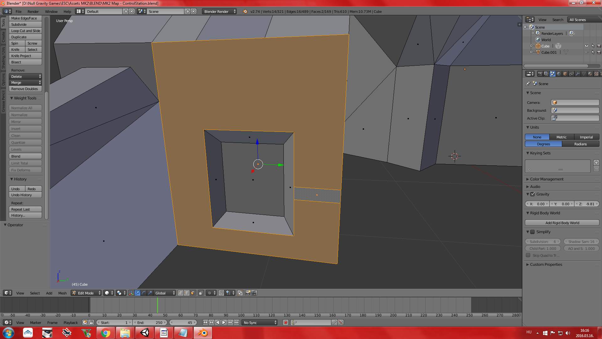 mesh Merge around a face Blender Stack Exchange