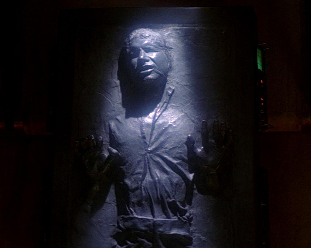star wars What did Han Solo experience while frozen in Carbonite