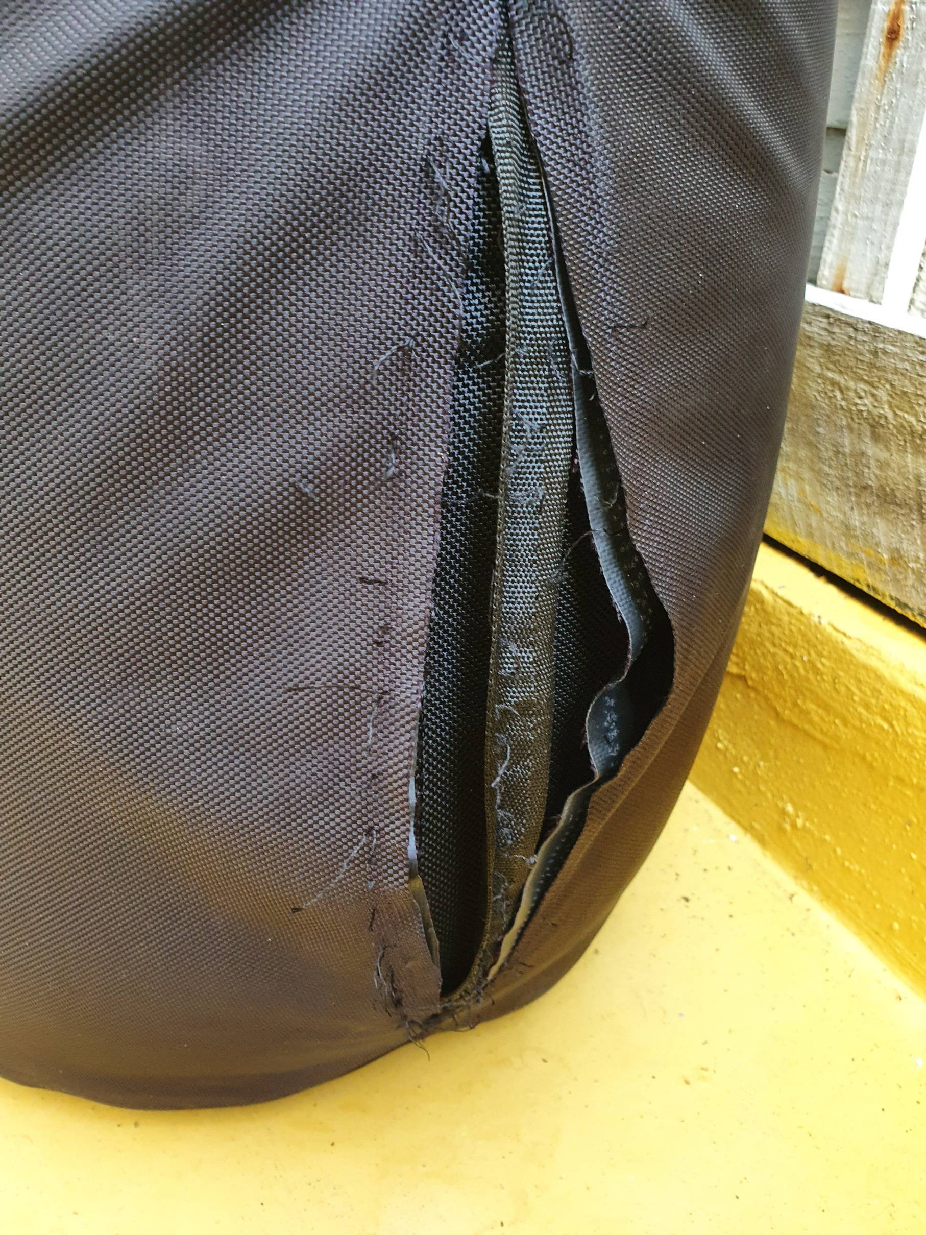 sewing How to repair heavy duty nylon seam? Arts & Crafts Stack