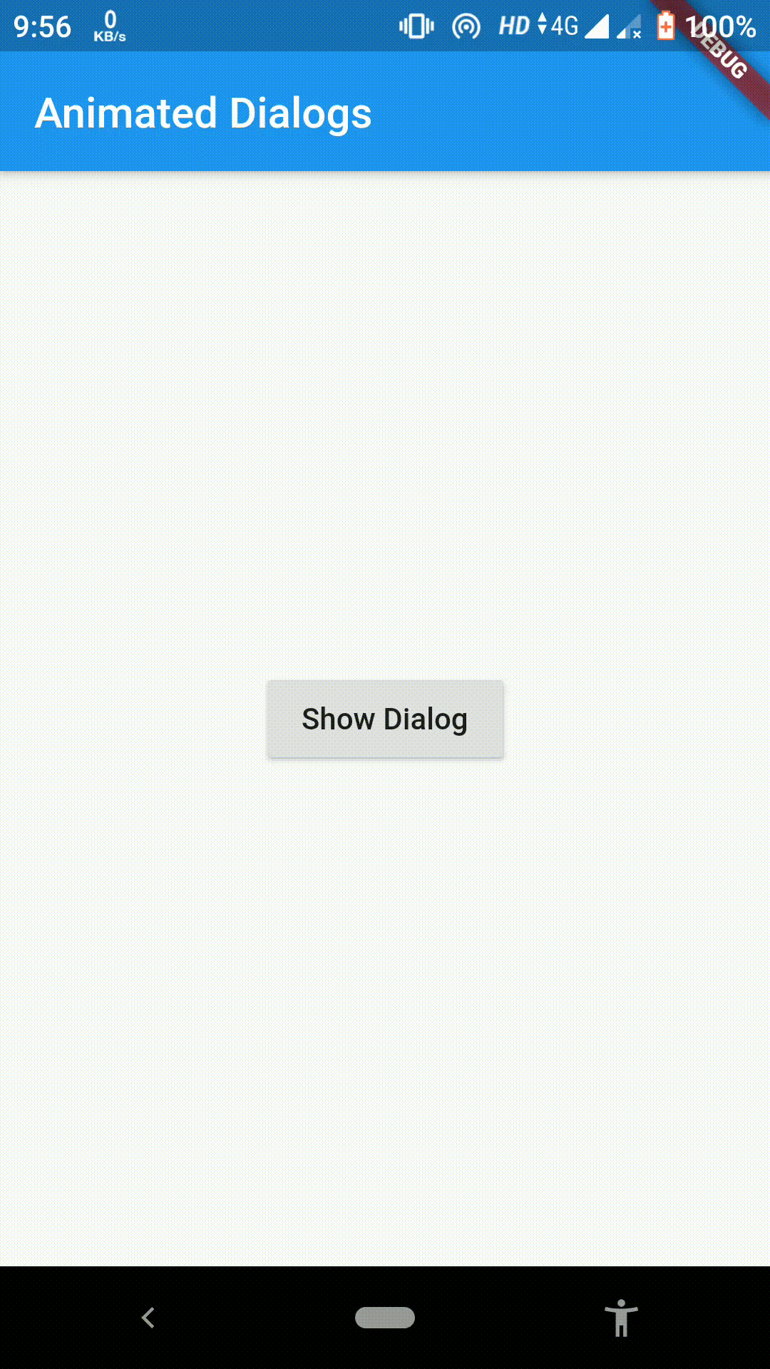 Flutter custom animated dialog