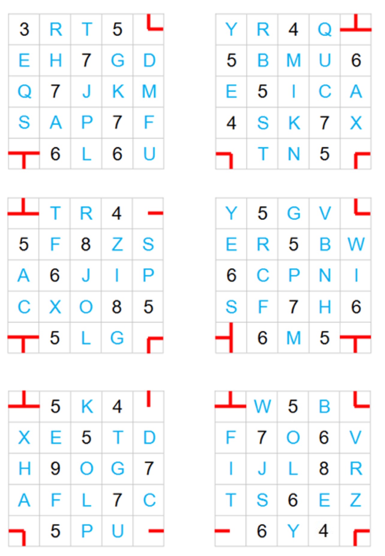 grid deduction A SixFaced Puzzle Puzzling Stack Exchange