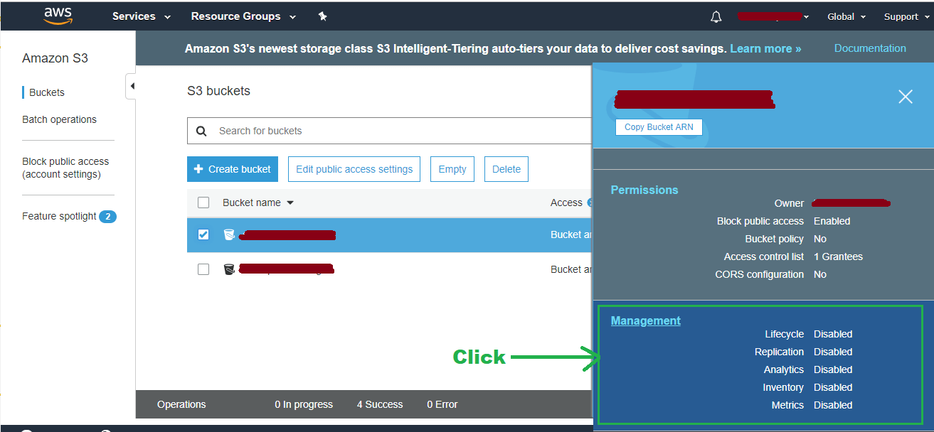 How can I get the size of an Amazon S3 bucket? Fixya Cloud