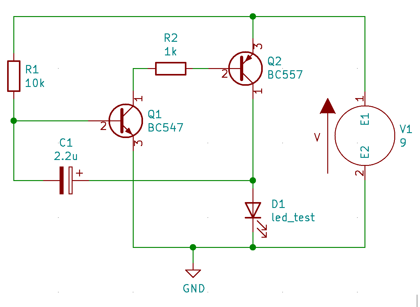 transistors - Circuit won't blink, and probably can't. Or can it