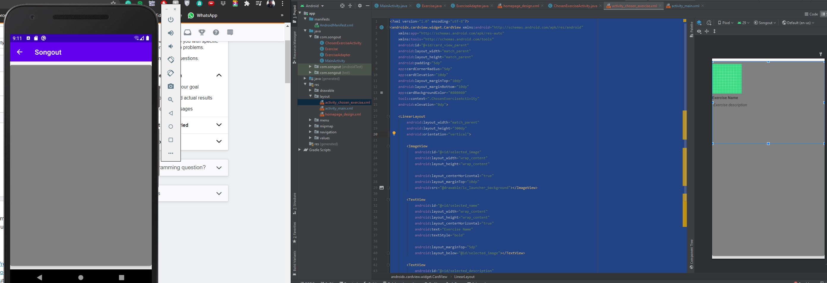 Android Studio resource error duplicate value for