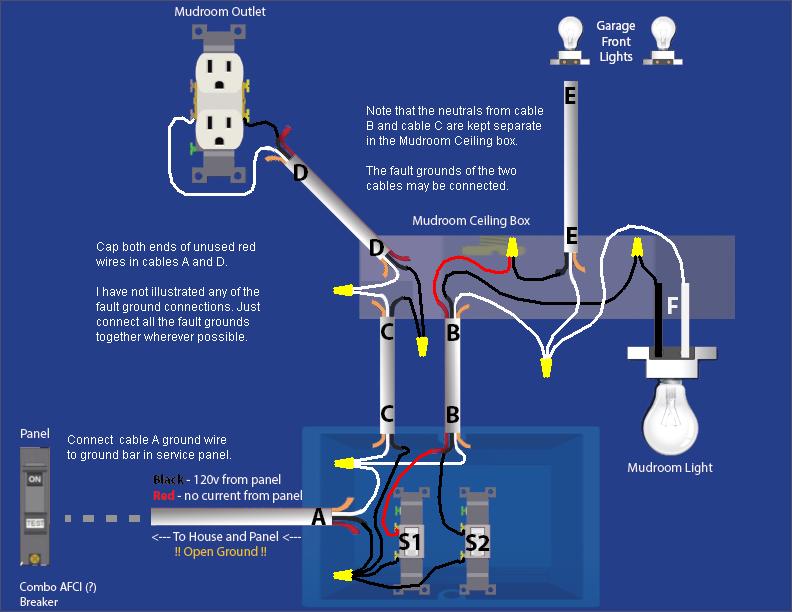 electrical - Is it possible to wire this diagram the way I want? - Home