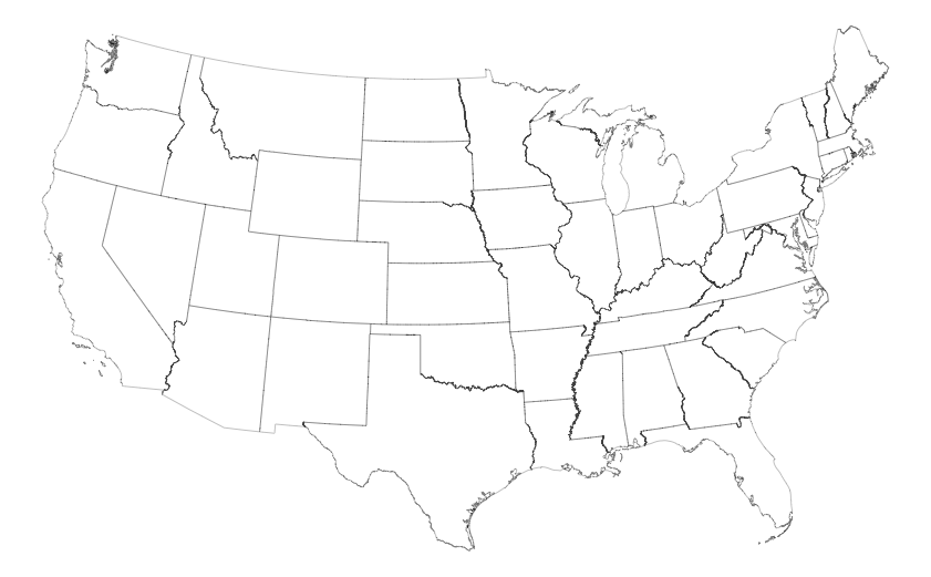 Map Of Usa With State Borders R - Creating Us Map Including State Borders In Ggvis - Stack Overflow