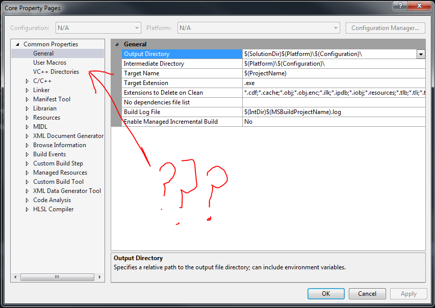 c++ Visual Studio How to set Working Directory in Property Sheets