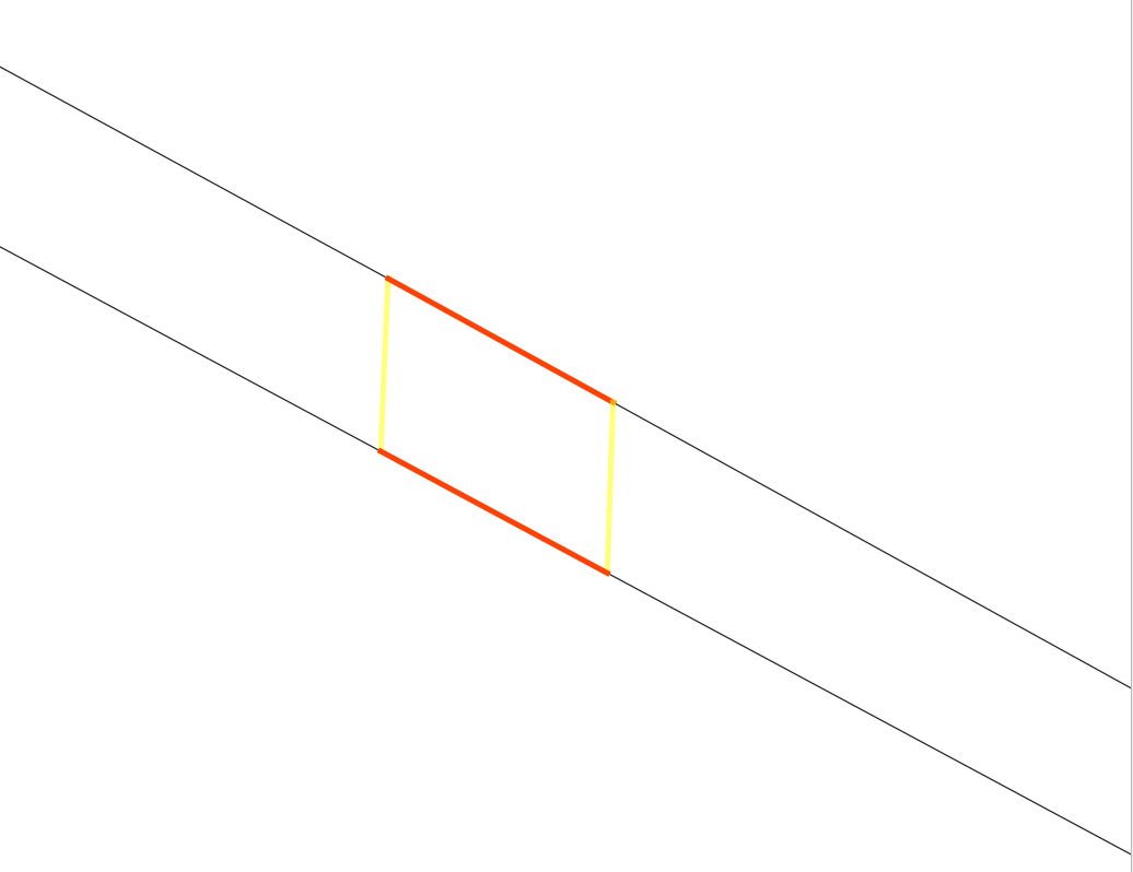 Splitting line with equal end partsQGIS Line Subdivide by