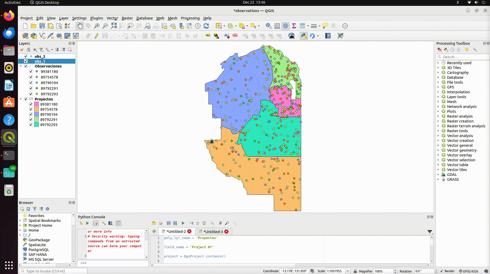qgis Toggle on/off visibility of multiple features from different