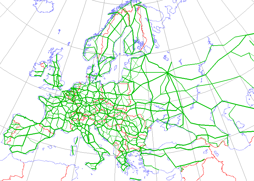 transit French A roads, Spanish E roads, Dutch E roads and German roads Travel Stack Exchange