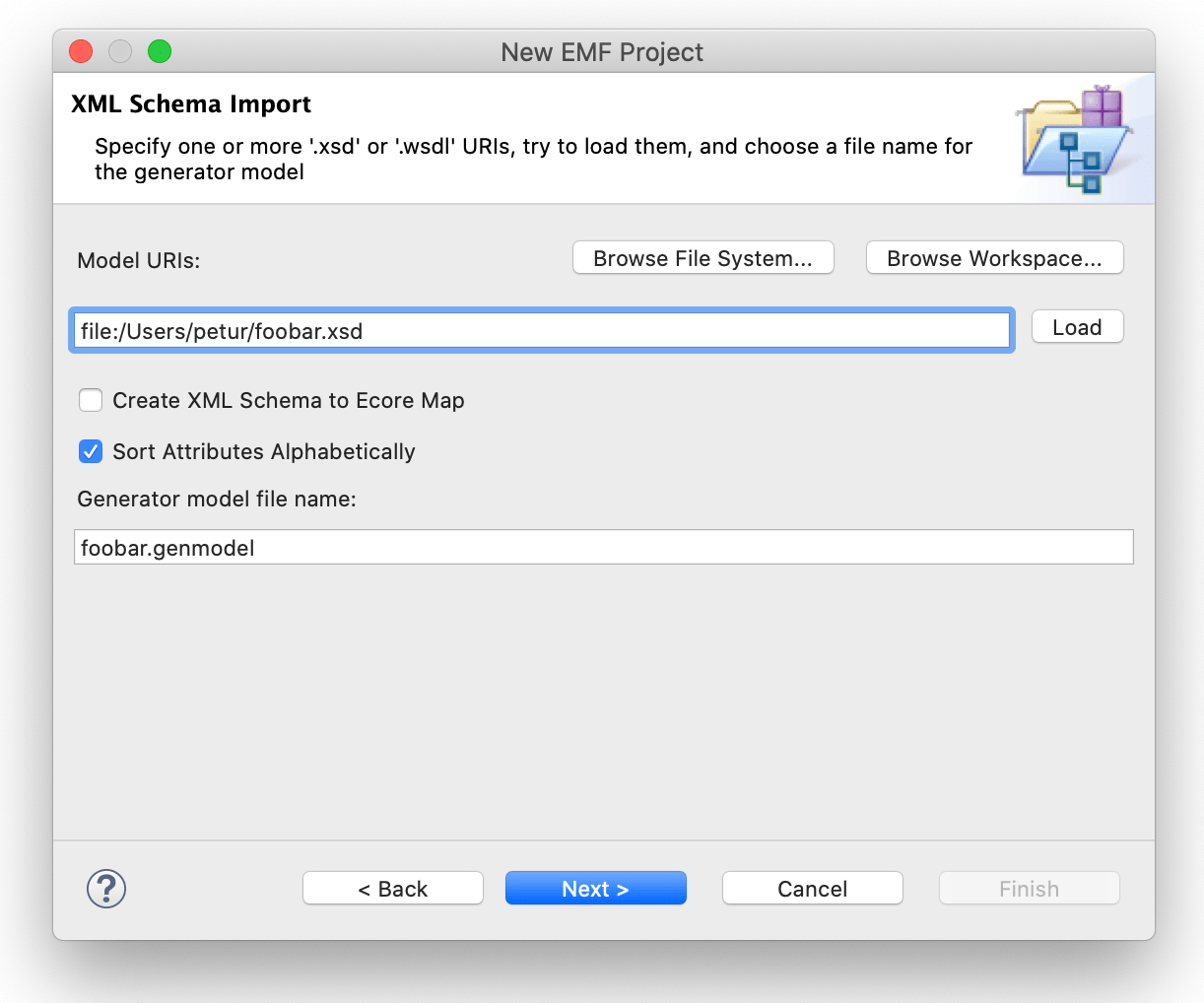 xml - XSD Schema diagram using Eclipse - Stack Overflow