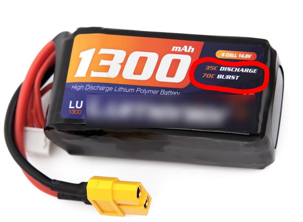 batteries What does the C rating on a LiPo battery mean? Drones and