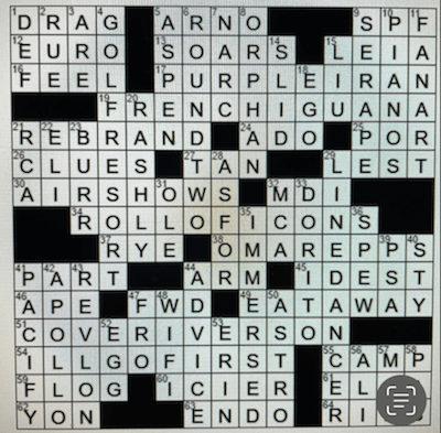 Solved] Iphone 12 Camera Inserts Unknown Icon In Photo Of Crossword Puzzle | Solveforum