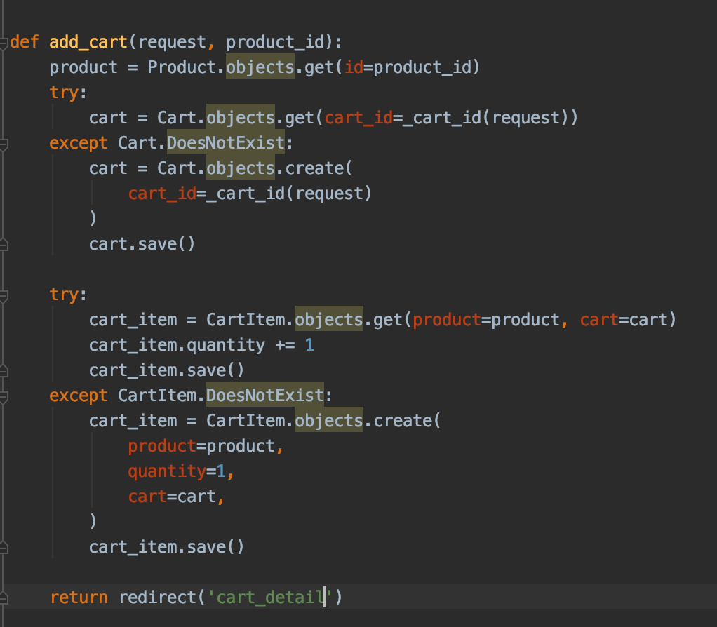 django Reverse for 'cart_detail' not found. 'cart_detail' is not a