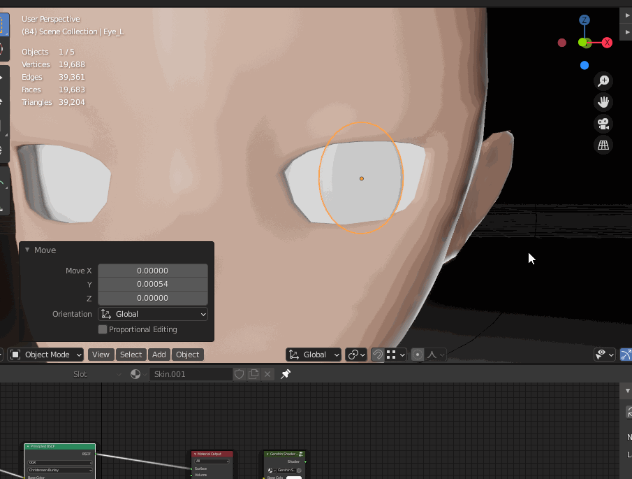 shaders How to make eye whites stay white at all times on an anime