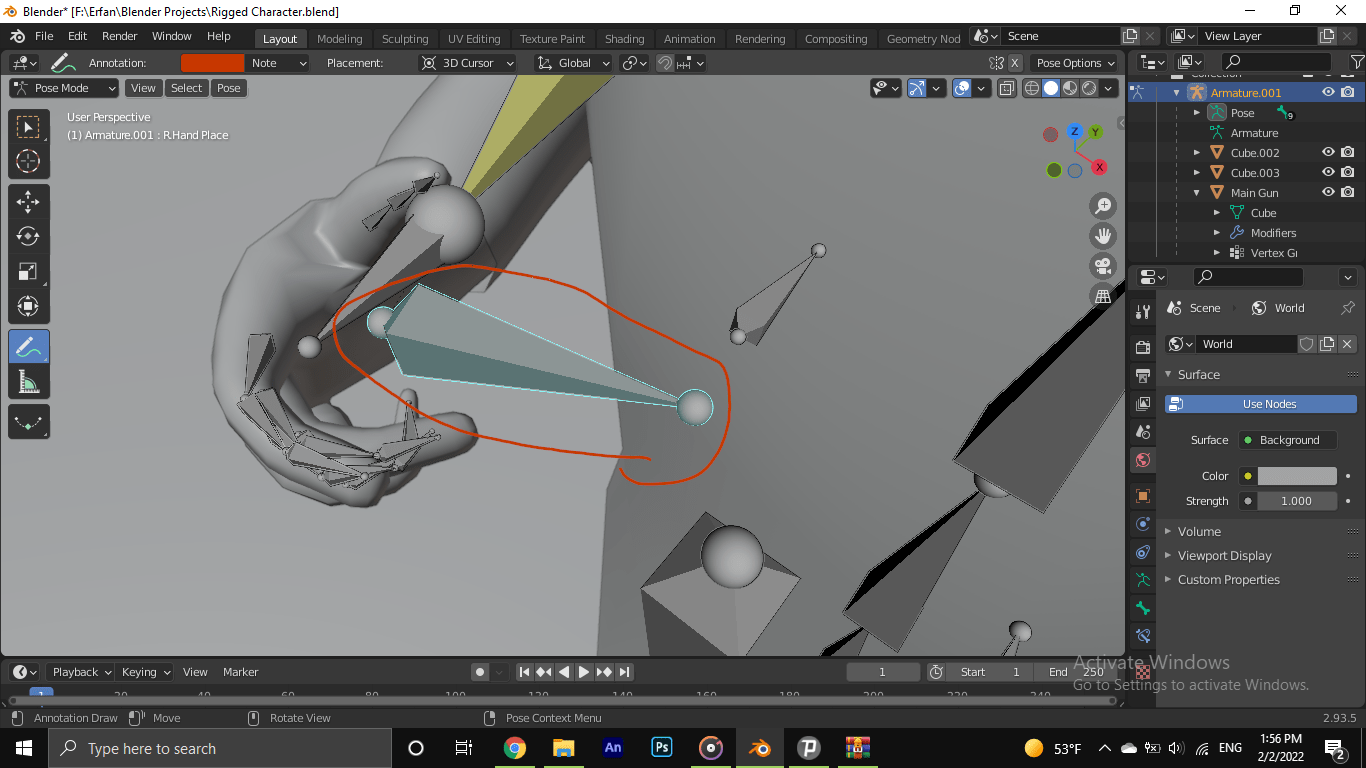 rigging Blender bones not effecting the mesh correctly Blender
