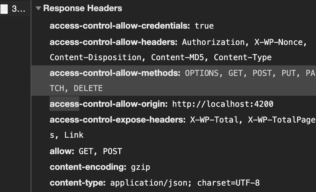 angular Ionic adding additional access control allow origin to