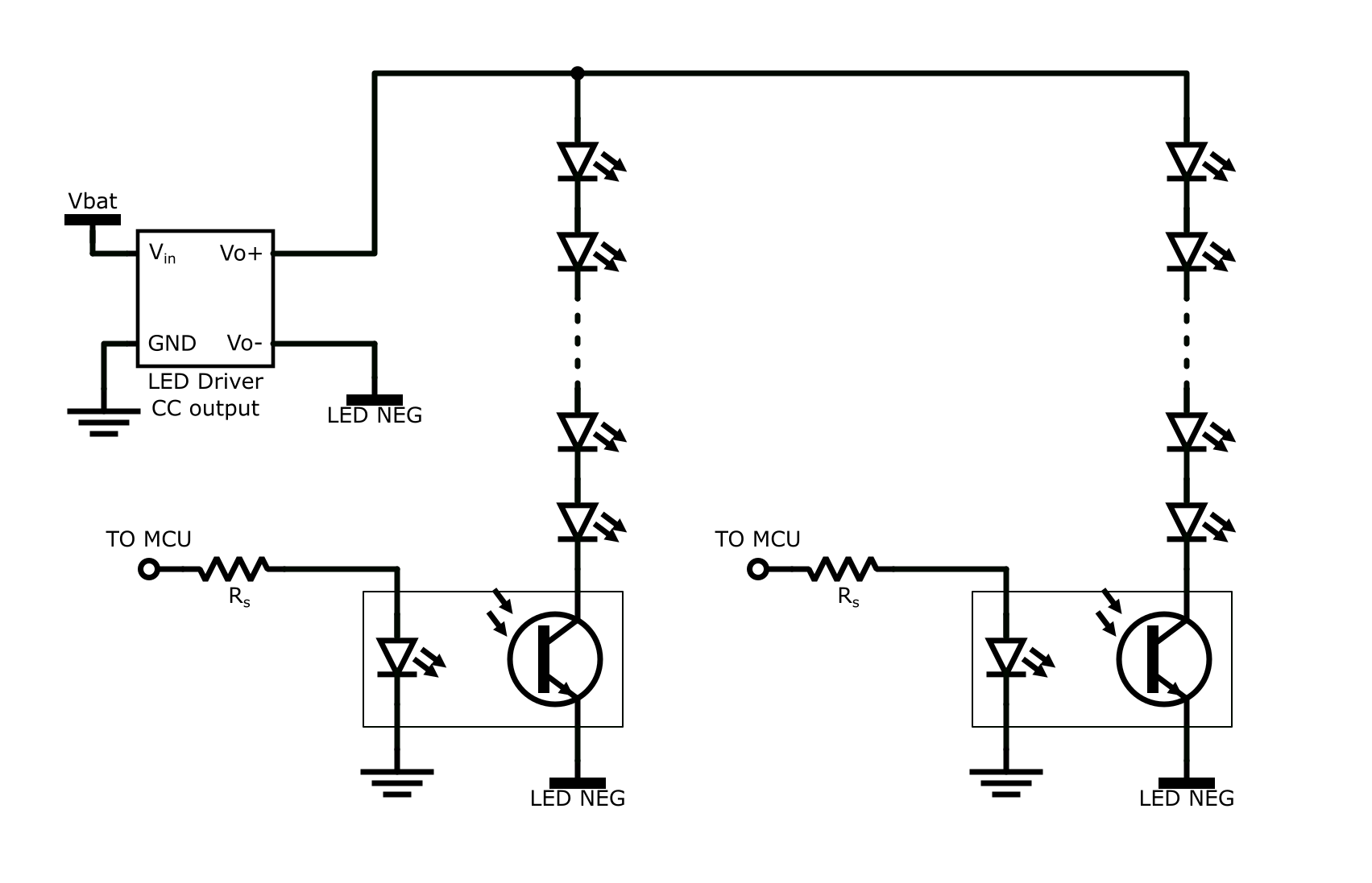 led Optocoupler driving 300mA continously (or use darlington topology