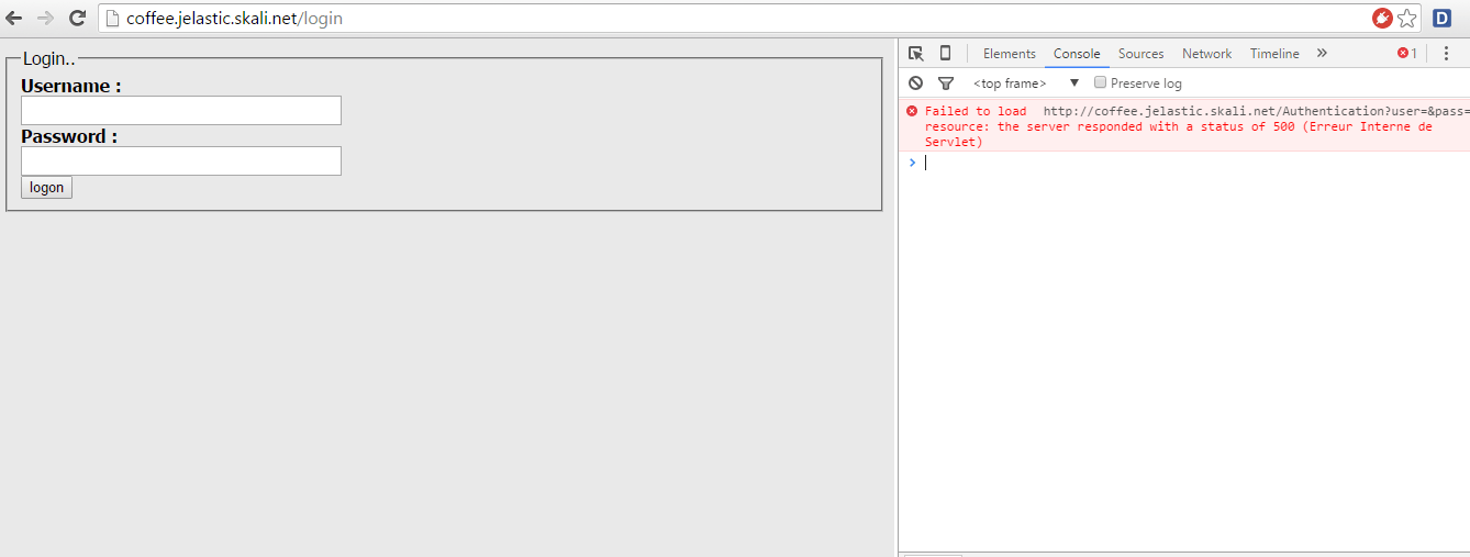 javascript Error in ajax in jsp and servlets Stack Overflow