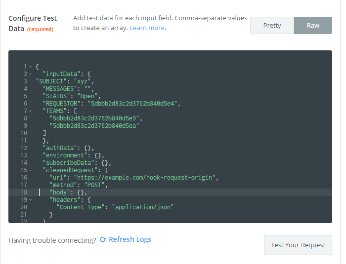 angular Is there is way to create payload for Json Array in Zapier? Stack Overflow