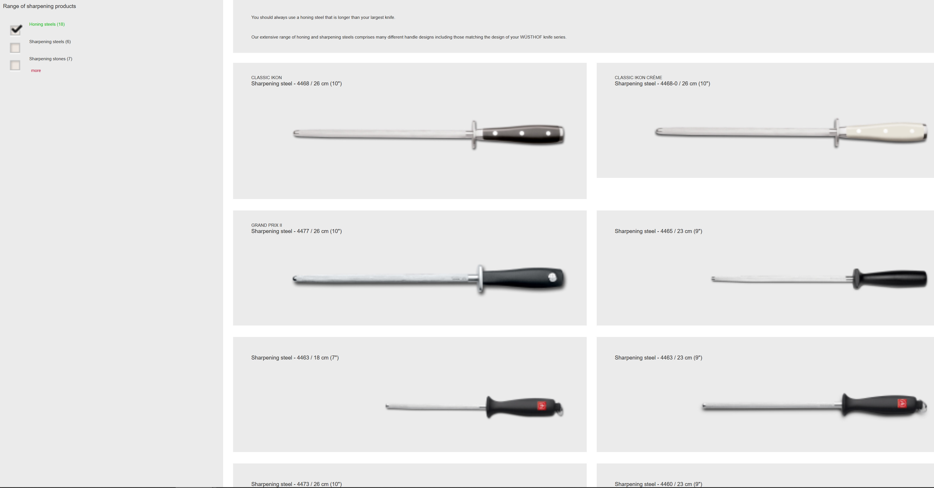 Why does Wusthof call Honing Steel ‘Sharpening steel’ Love & Improve Life