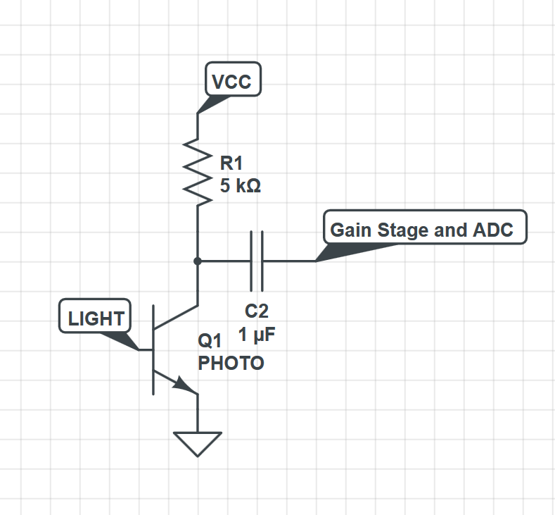 sensor Simple Phototransistor Motion Detector Electrical