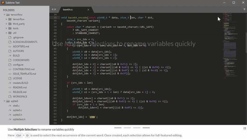 Atom Editor Multiple Selections To Rename Variables Quickly Doesn T Recognize Scope Stack Overflow