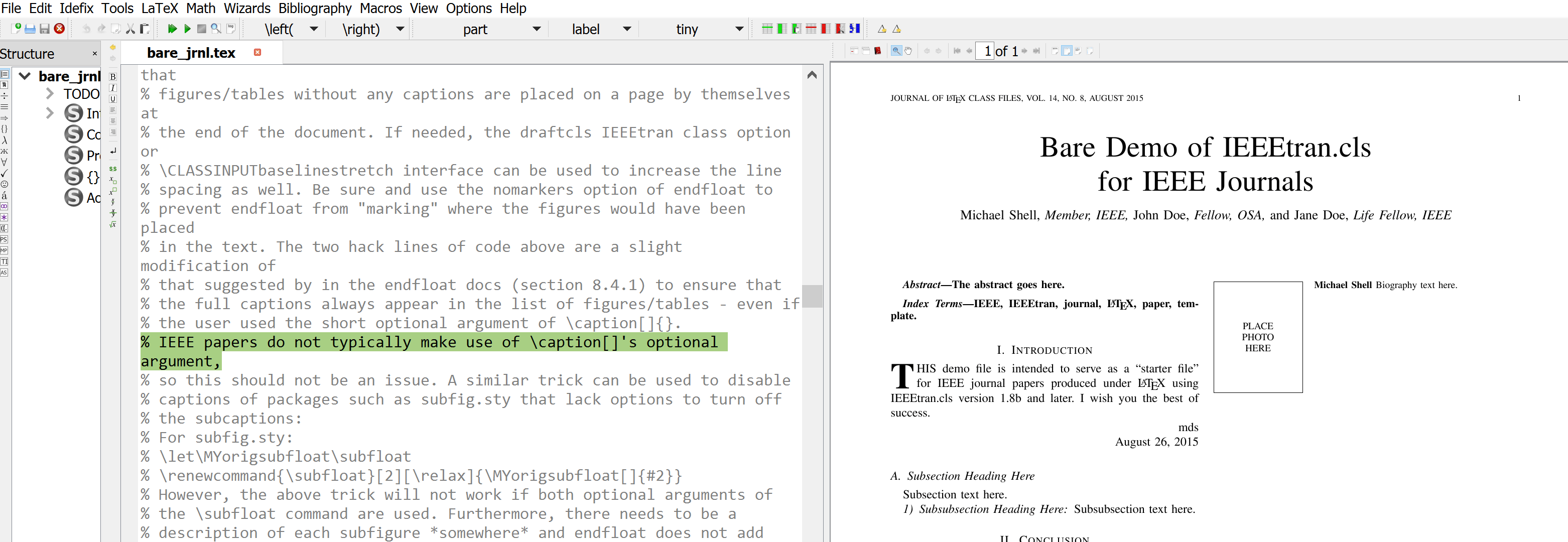 texstudio How to change background color in the editor side in LaTeX