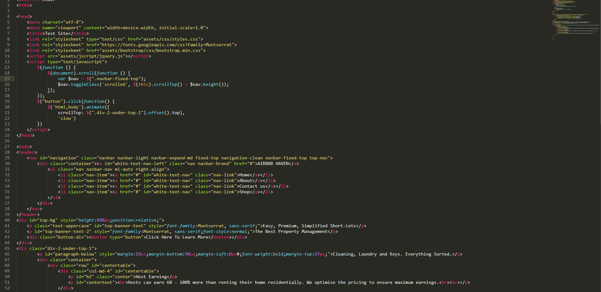 javascript Button onclick scrolling not working Stack Overflow