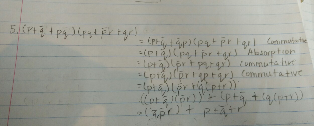 Smart math. How can I simplify this logic question rule?