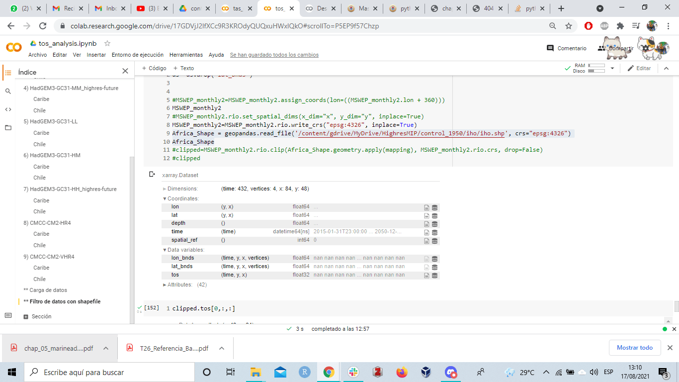 Python Masking NetCDF time series data from shapefile using Python