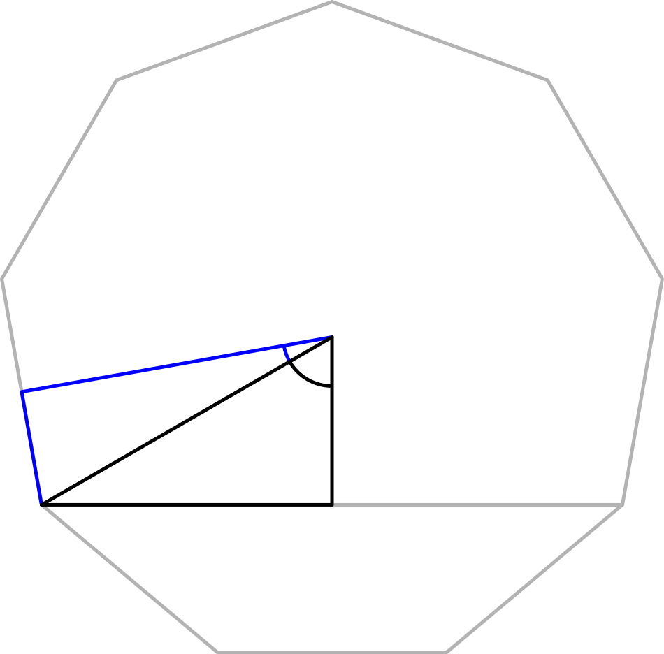 How To Draw A Nonagon Step By Step