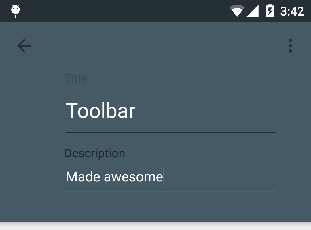 android Toolbar title disappears when adding views Stack Overflow
