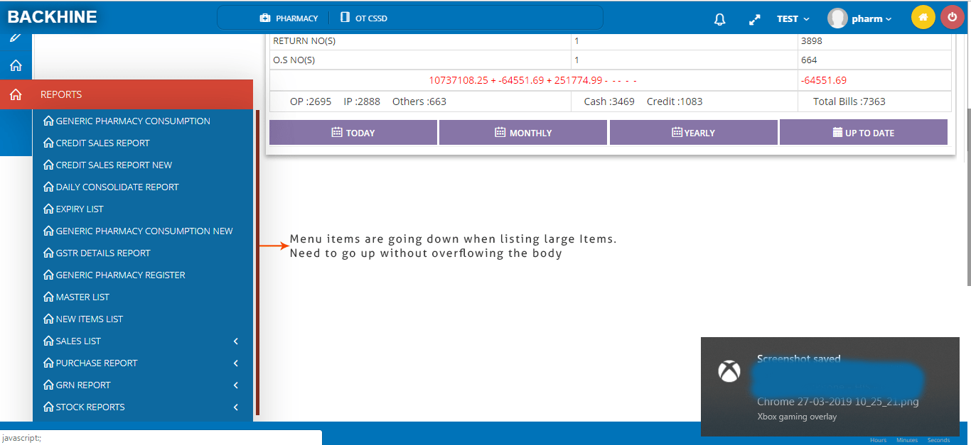 javascript How to fix the sidebar sub menu items overflowing when