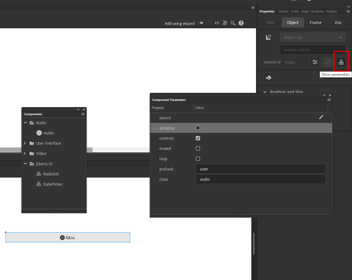 html adding sound to html5 files in adobe animate Stack Overflow