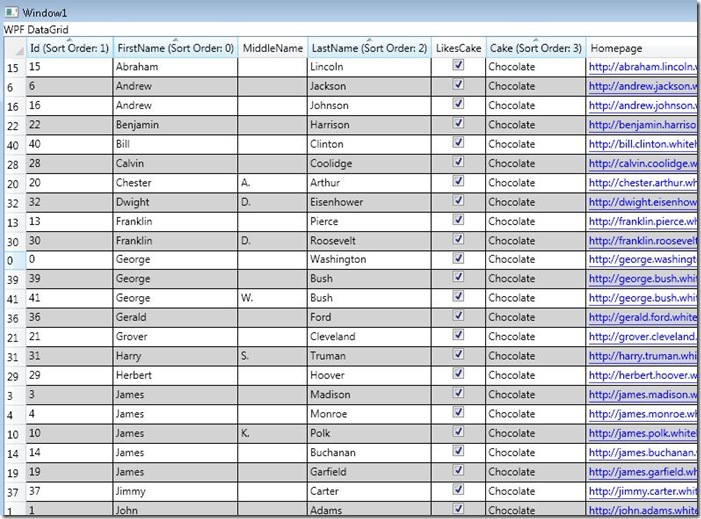 datagrid WPF data grid, how to create "left side" header? Stack
