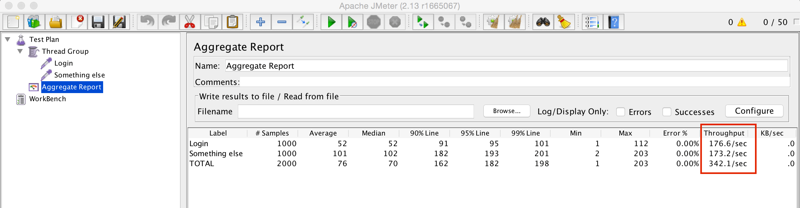 jmeter Calculating throughput Stack Overflow