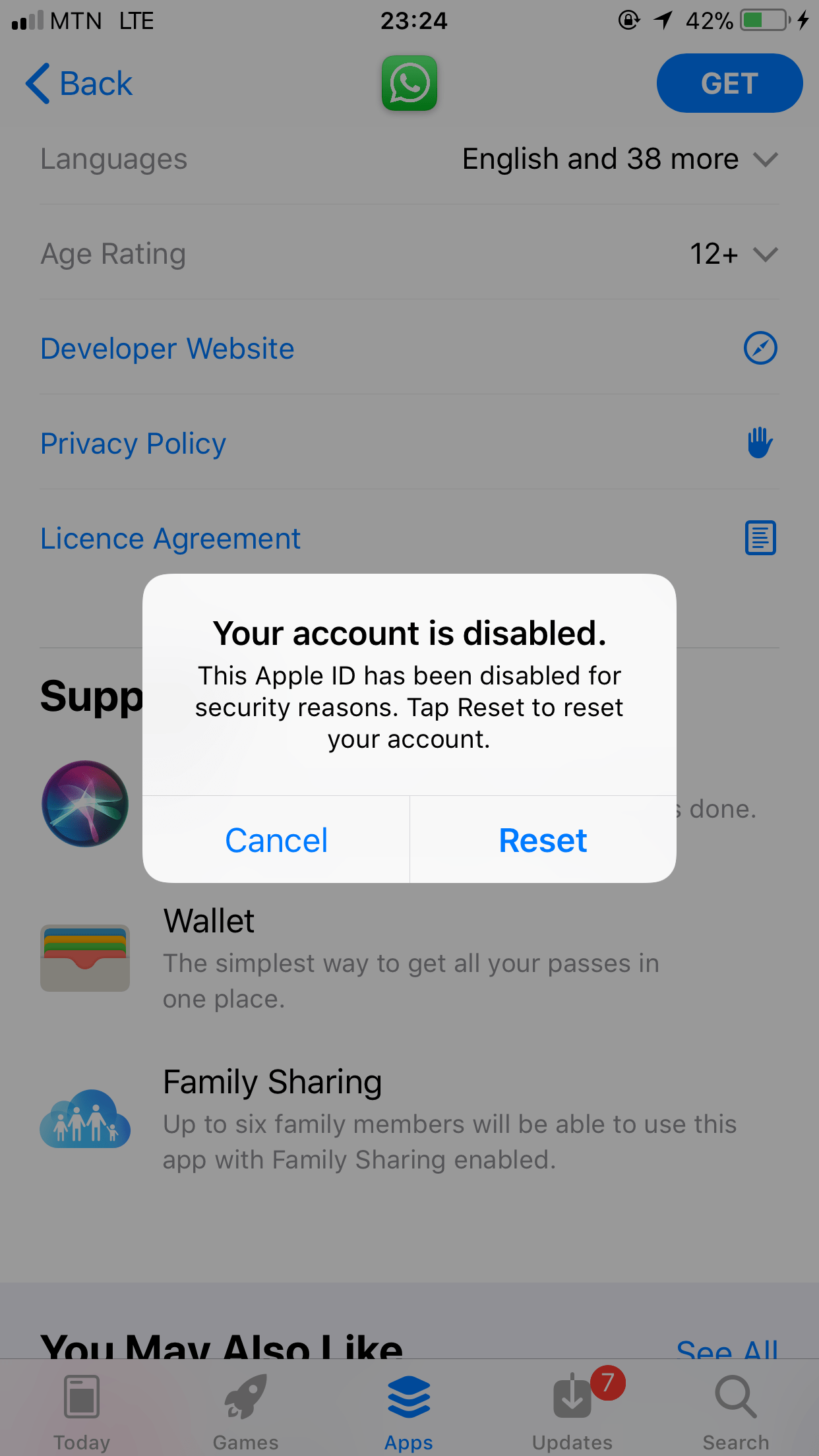 iphone Trying to update WhatsApp with new Apple ID Ask Different