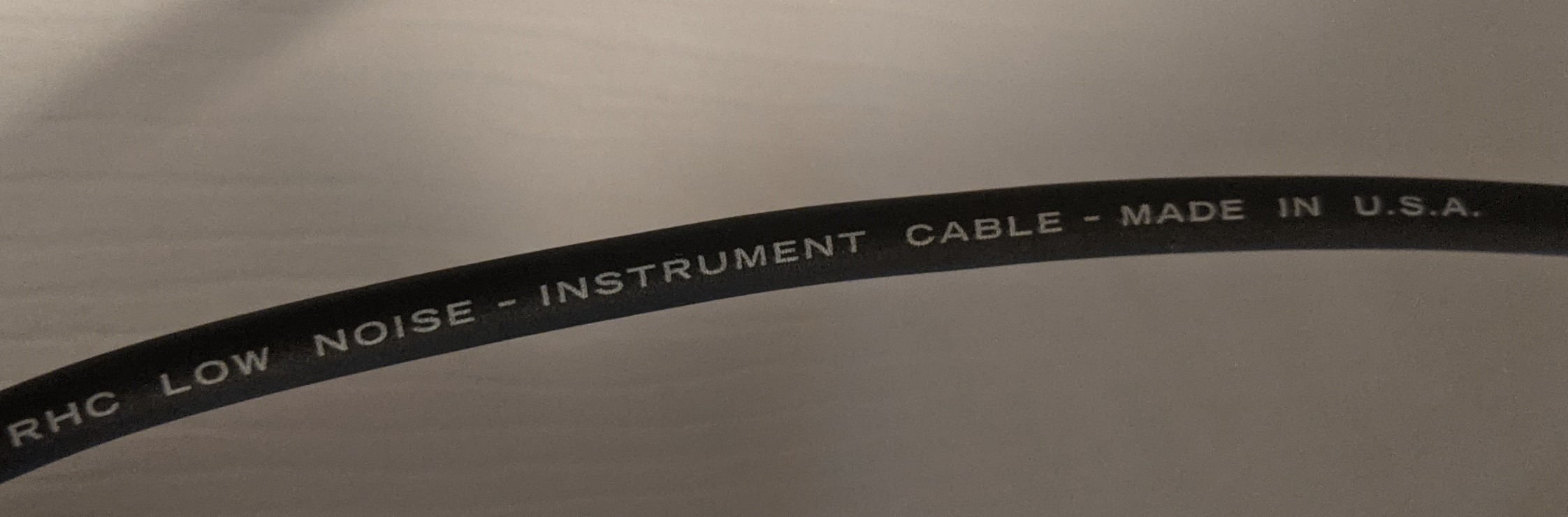 electric guitar microphonic cable? Music Practice & Theory Stack