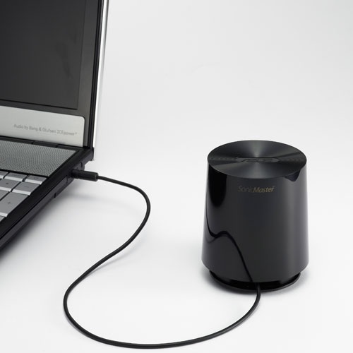 laptop How do I connect the Sonicmaster subwoofer that came with the