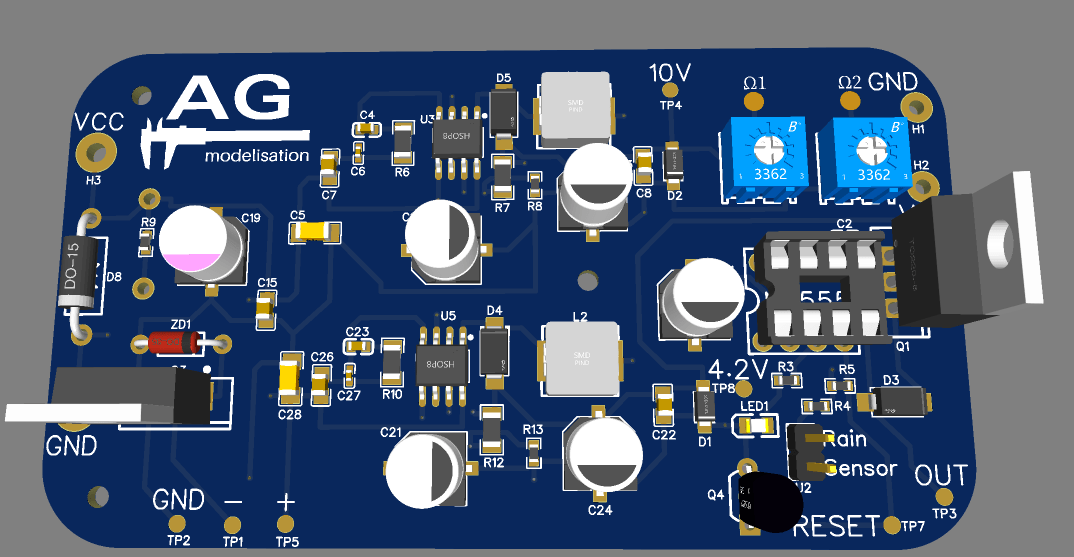 pcb Zapper power board Electrical Engineering