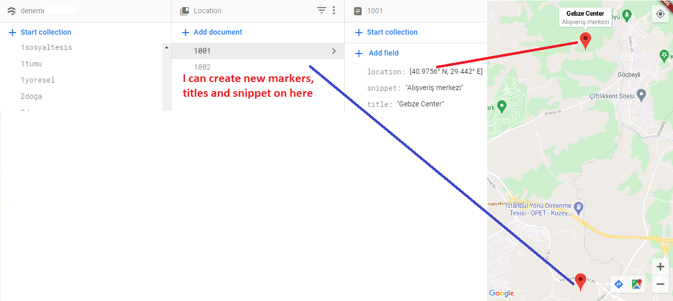 Flutter Google Map create Card for each Markers, issue Flutter Flux