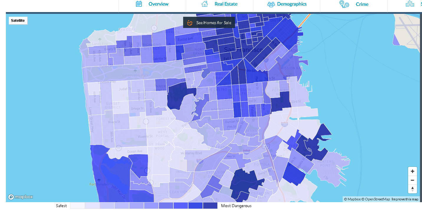 safety Where can I find a finegrained map of Lima indicating the