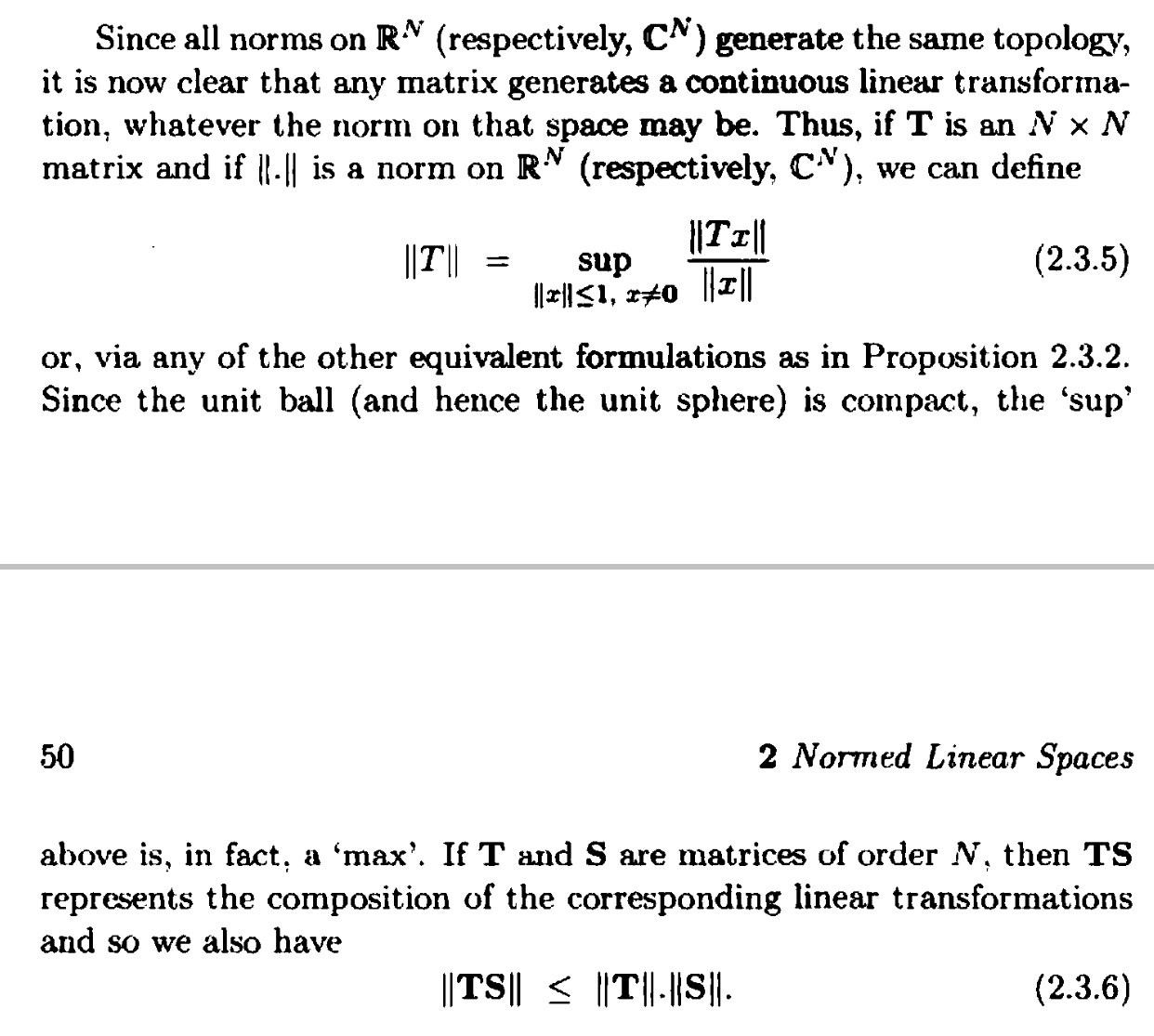 normed spaces Why T is attainable? Mathematics Stack Exchange