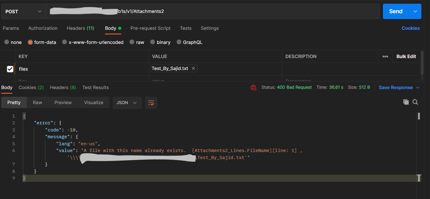 c Sending Attachment to SAP B1 remote Service Layer Stack Overflow