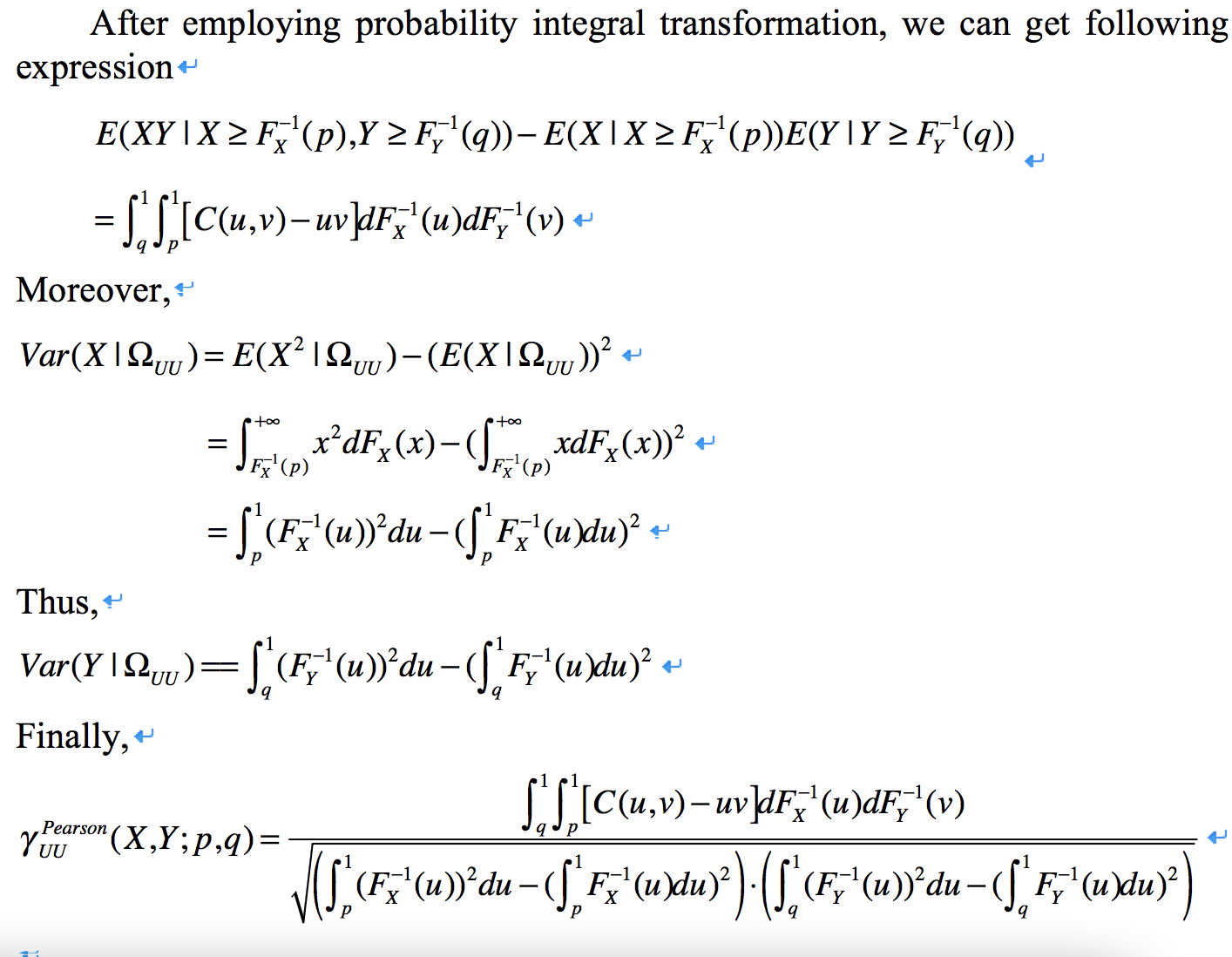 probability How to calculate the following conditional expectation