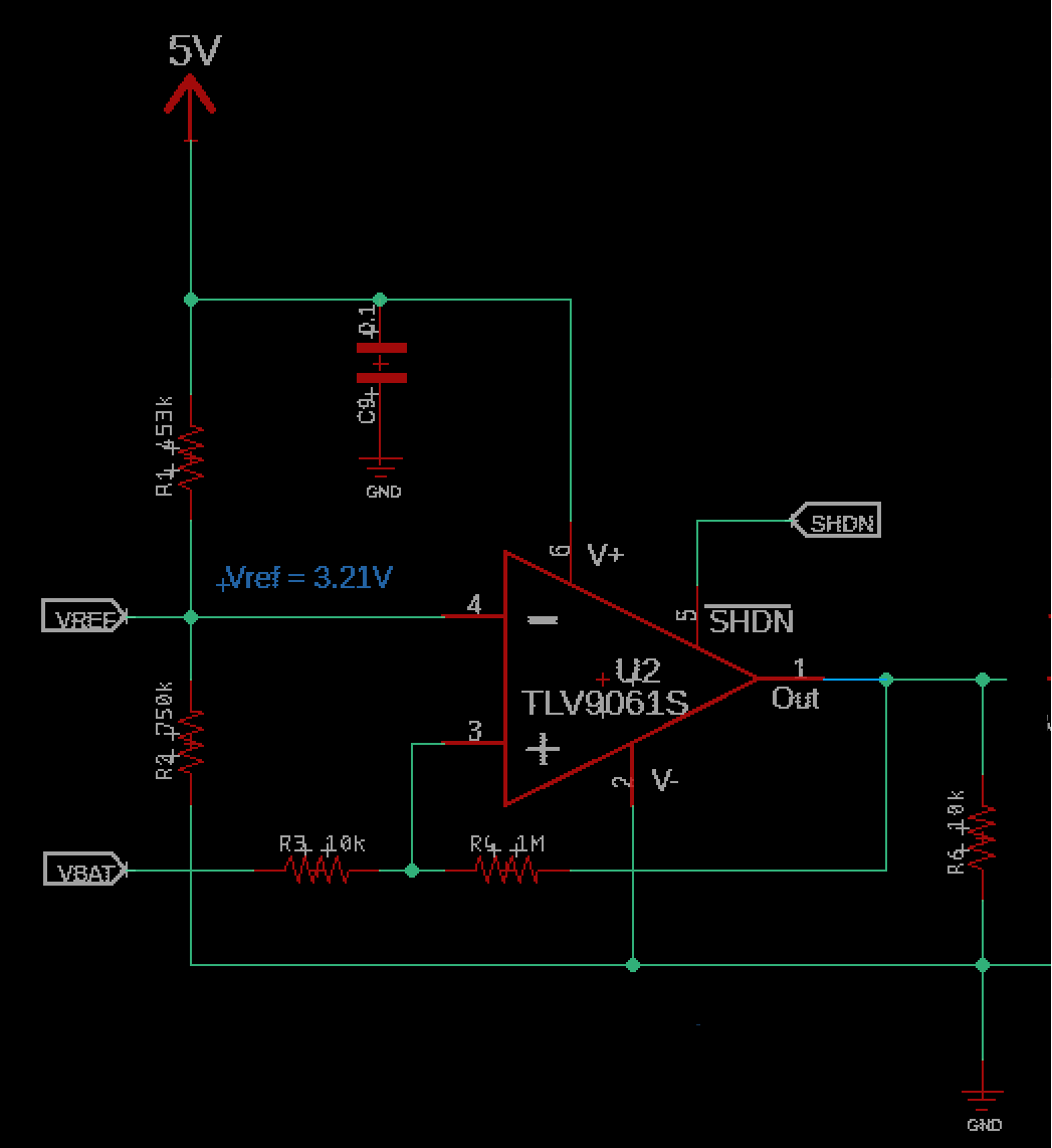 single supply op amp Noninverting input voltage seen on V+ pin of